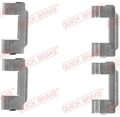 QUICK BRAKE Комплектующие, колодки дискового тормоза 109-1646